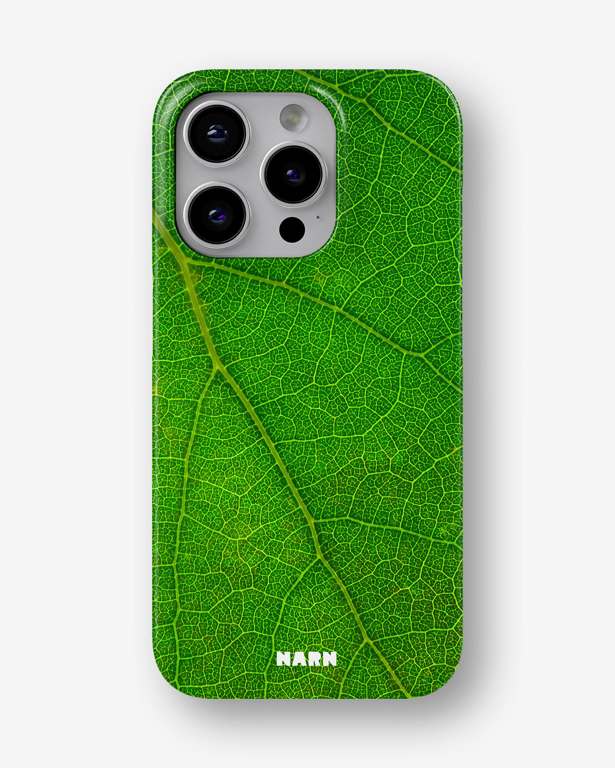 iPhone 13 Pro Slim Case - Green Leafy - View 1