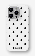 iPhone 13 Pro Slim Case - Mono Dots - View 1
