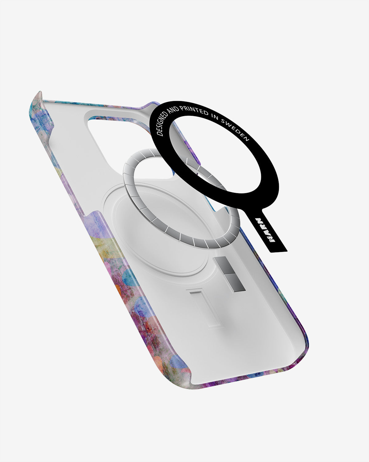 iPhone 13 Pro Slim Case - Purple Hearts - View 2