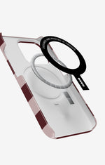 iPhone 13 Pro Slim Case - Cranberry Stripe - View 2