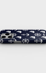 iPhone 13 Pro Slim Case - Deep Blue Voyage - View 3