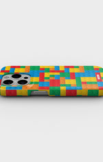 iPhone 13 Pro Slim Case - Building Bricks - View 3