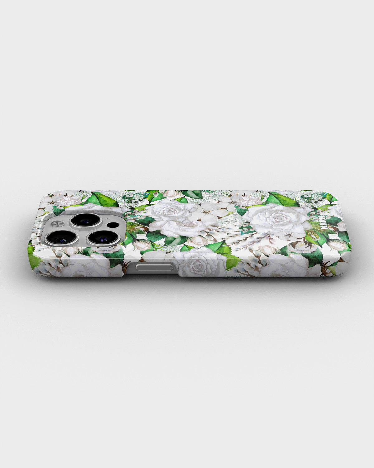 iPhone 13 Pro Slim Case - White Bloom - View 3