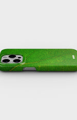 iPhone 13 Pro Slim Case - Green Leafy - View 3