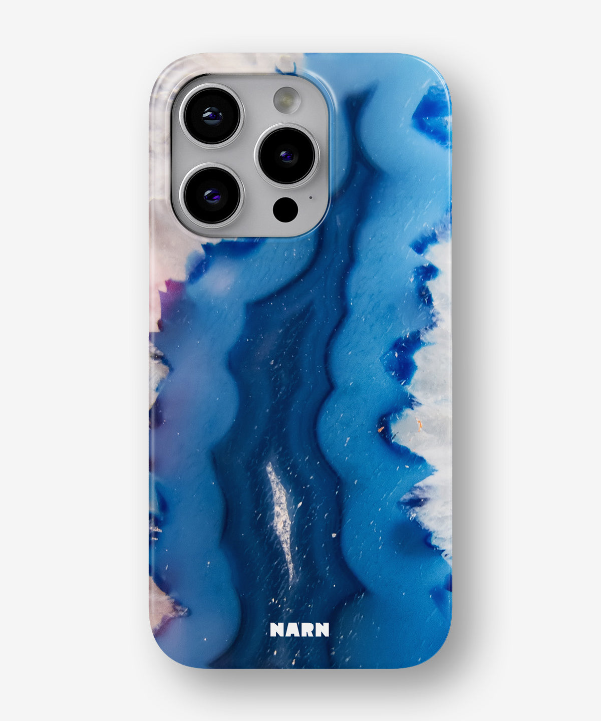 iPhone 13 Pro Max Slim Case - Blue Agate - View 1
