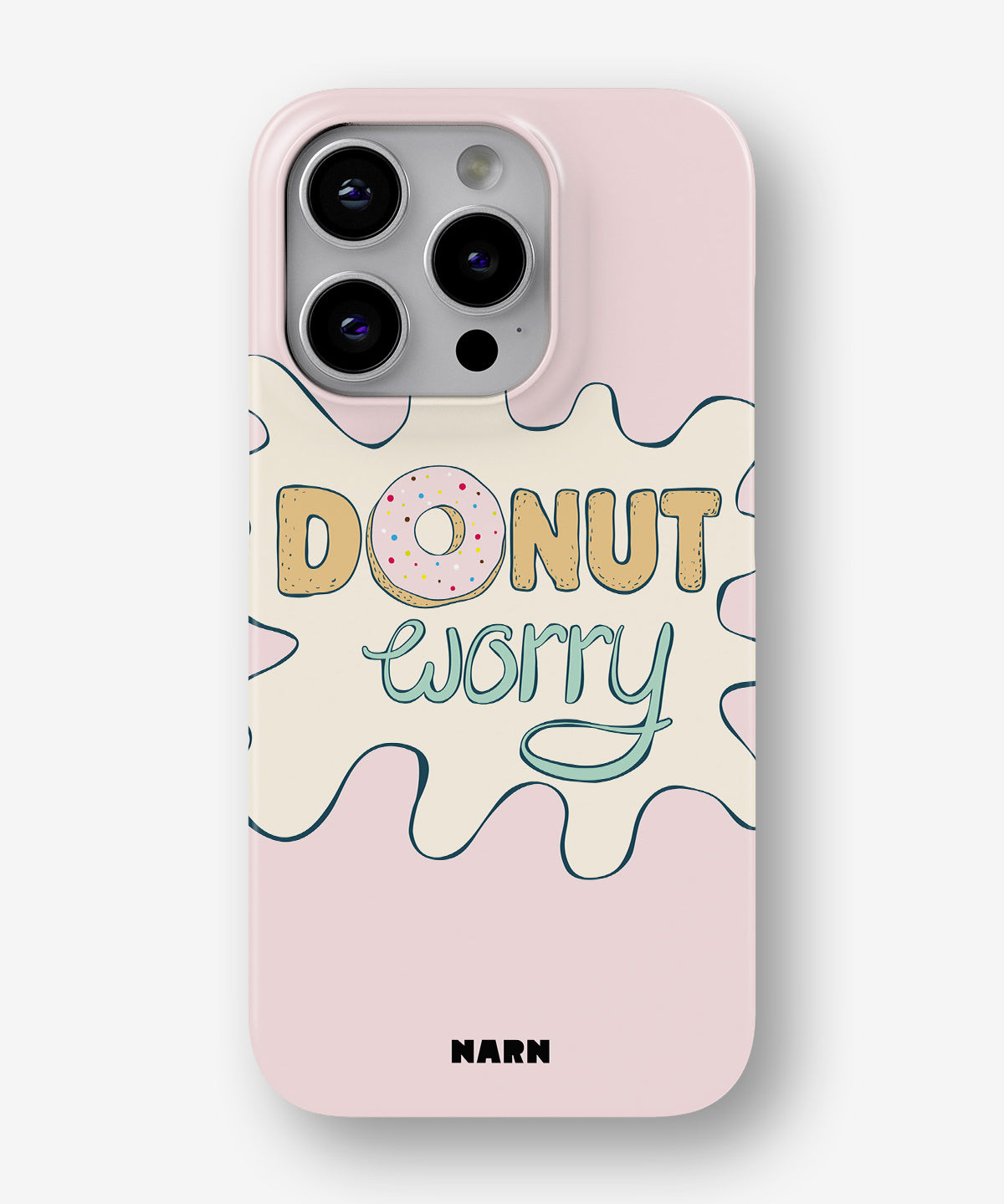 iPhone 13 Pro Max Slim Case - Donut Worry - View 1