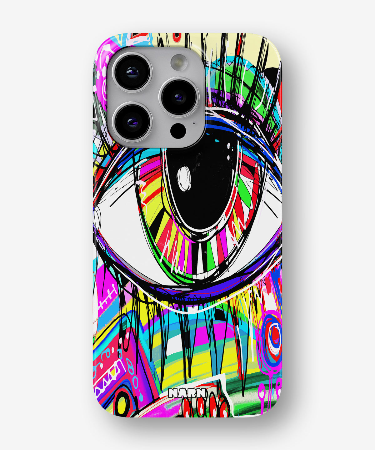 iPhone 13 Pro Max Slim Case - Abstract Eye - View 1