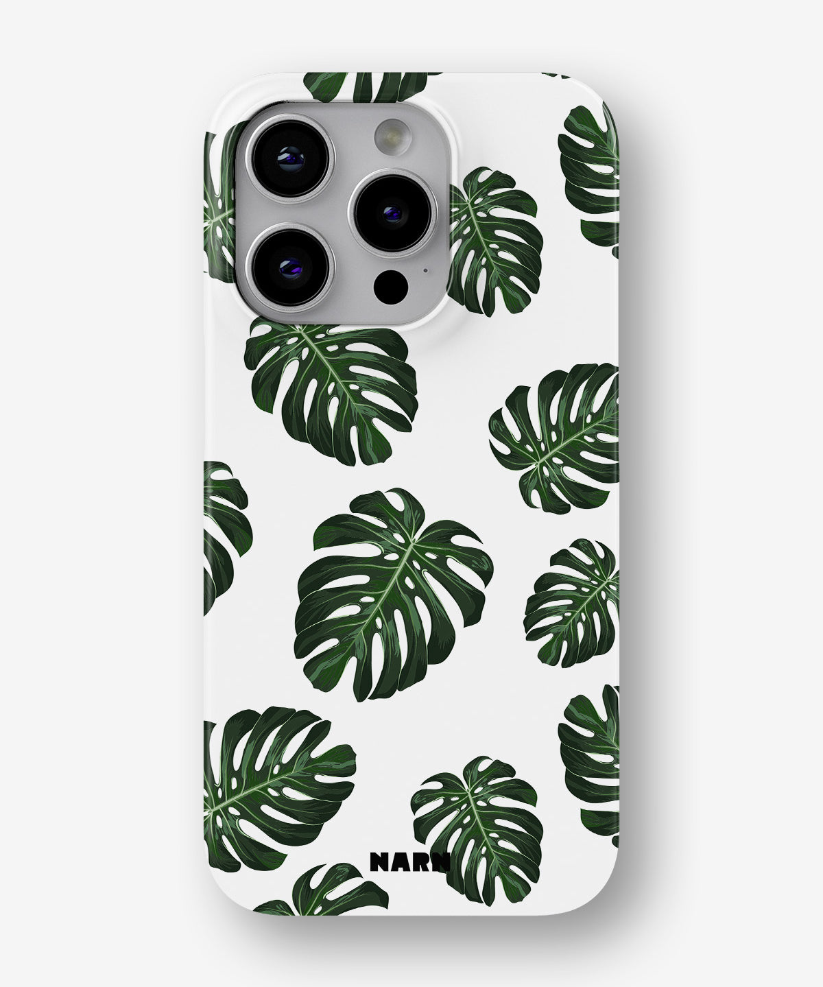 iPhone 13 Pro Max Slim Case - Monstera Pattern - View 1
