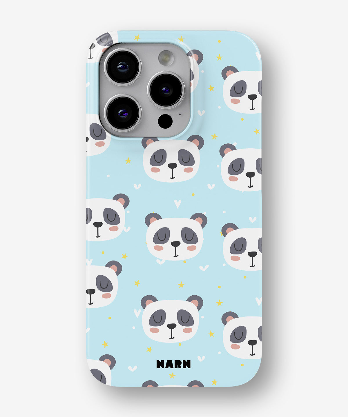iPhone 13 Pro Max Slim Case - Panda Dreams - View 1