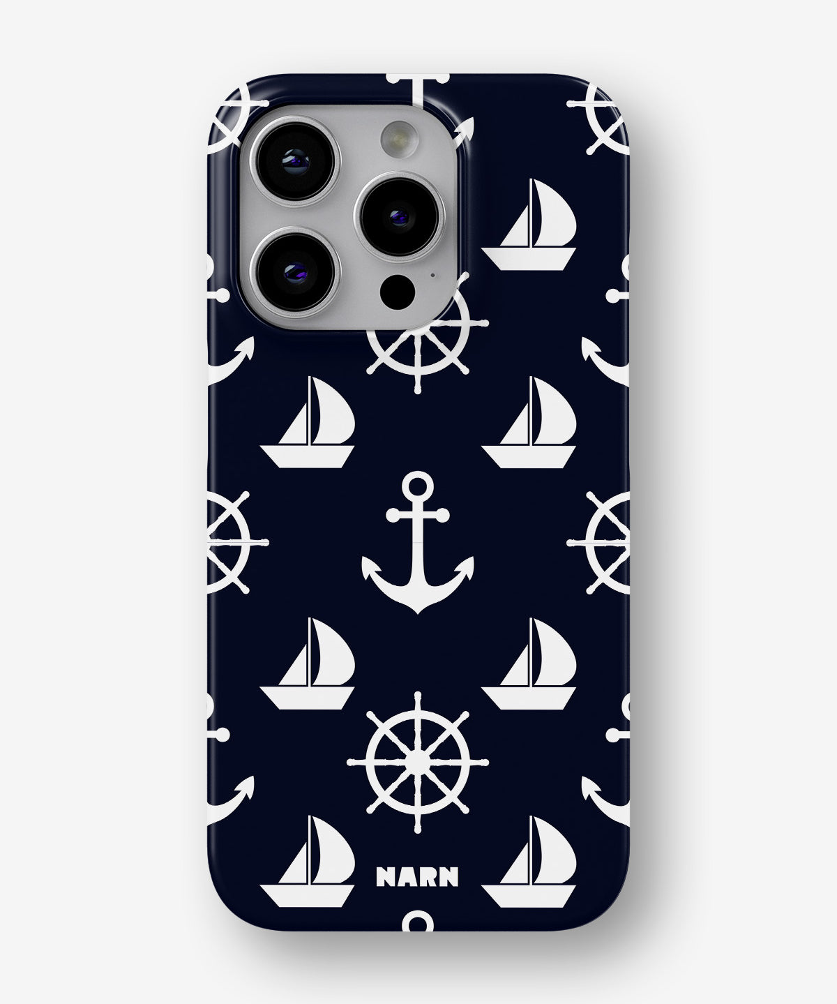iPhone 13 Pro Max Slim Case - Deep Blue Voyage - View 1