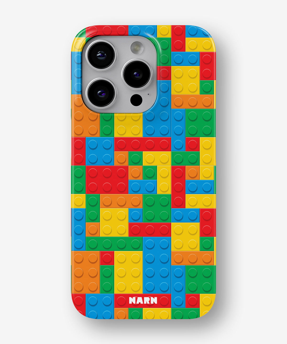 iPhone 13 Pro Max Slim Case - Building Bricks - View 1