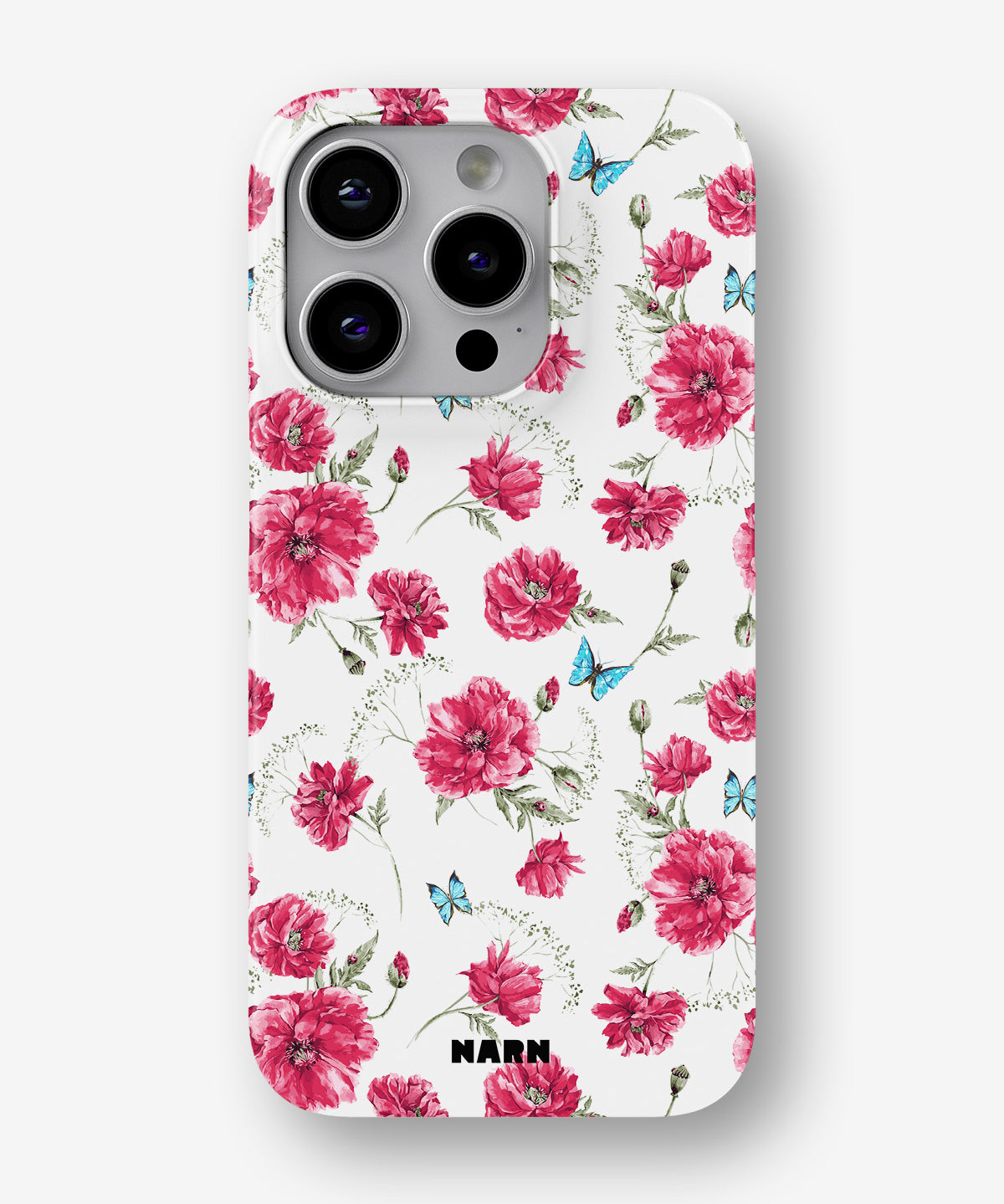 iPhone 13 Pro Max Slim Case - Poppies in Bloom - View 1