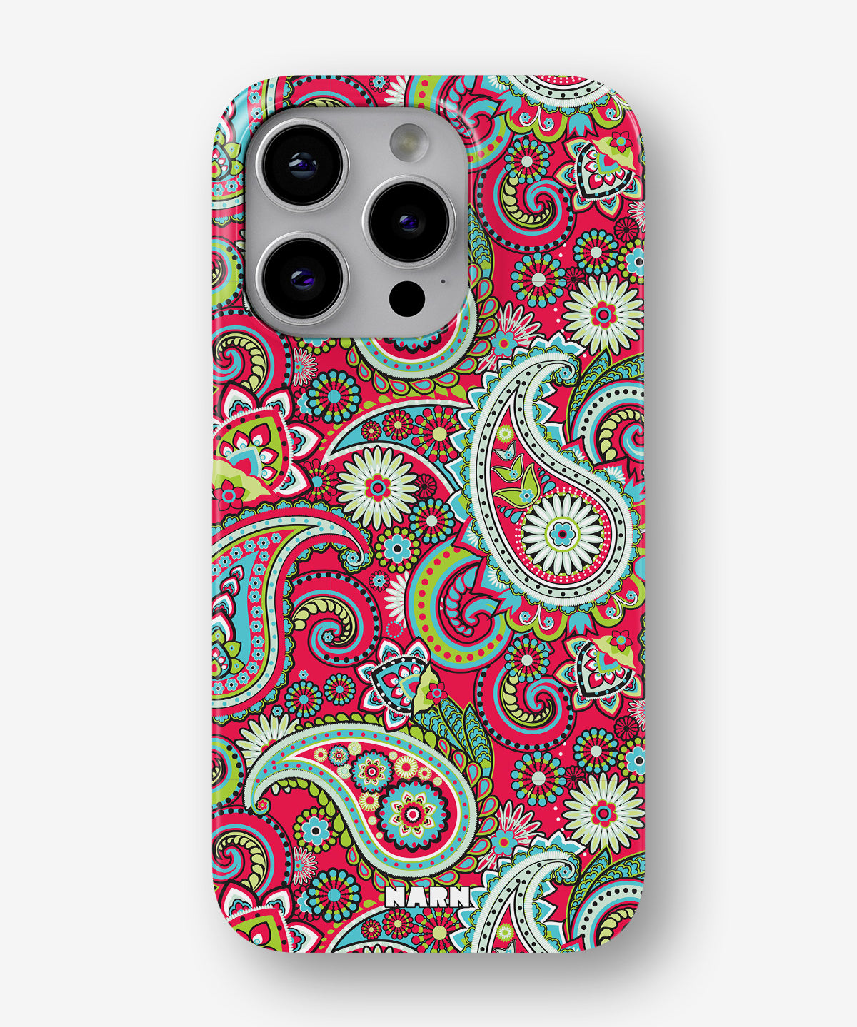 iPhone 13 Pro Max Slim Case - Paisley Paradise - View 1