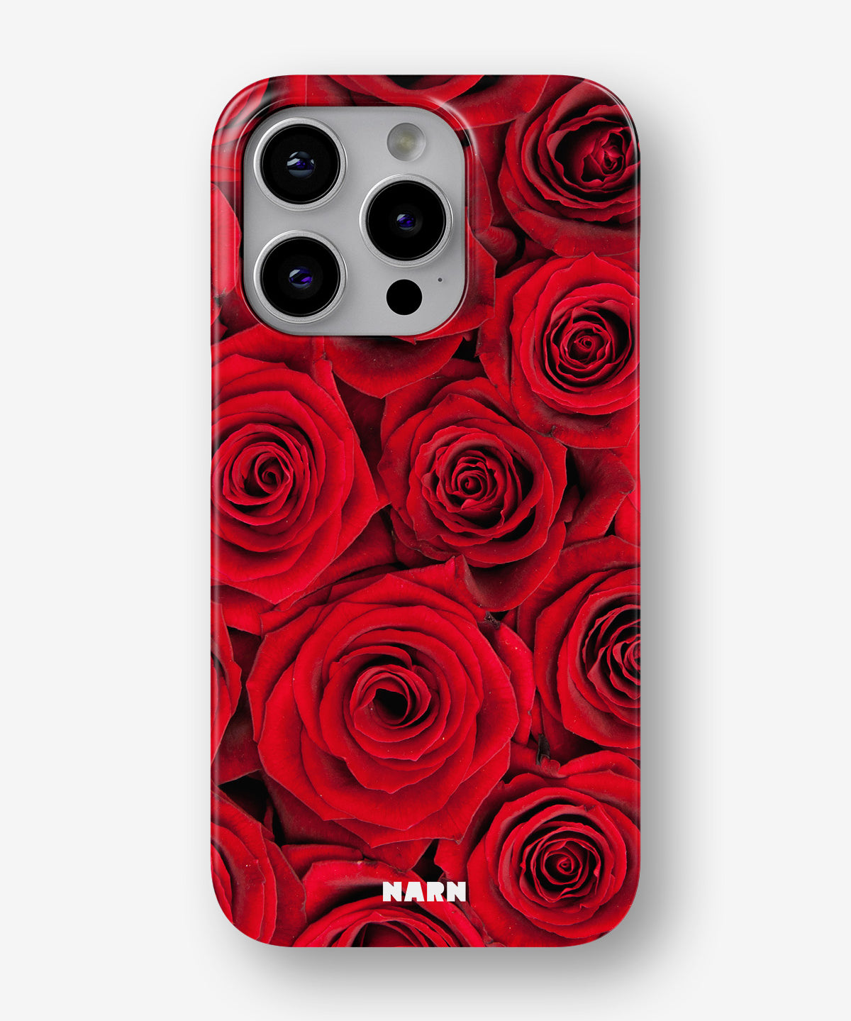 iPhone 13 Pro Max Slim Case - Red Roses - View 1