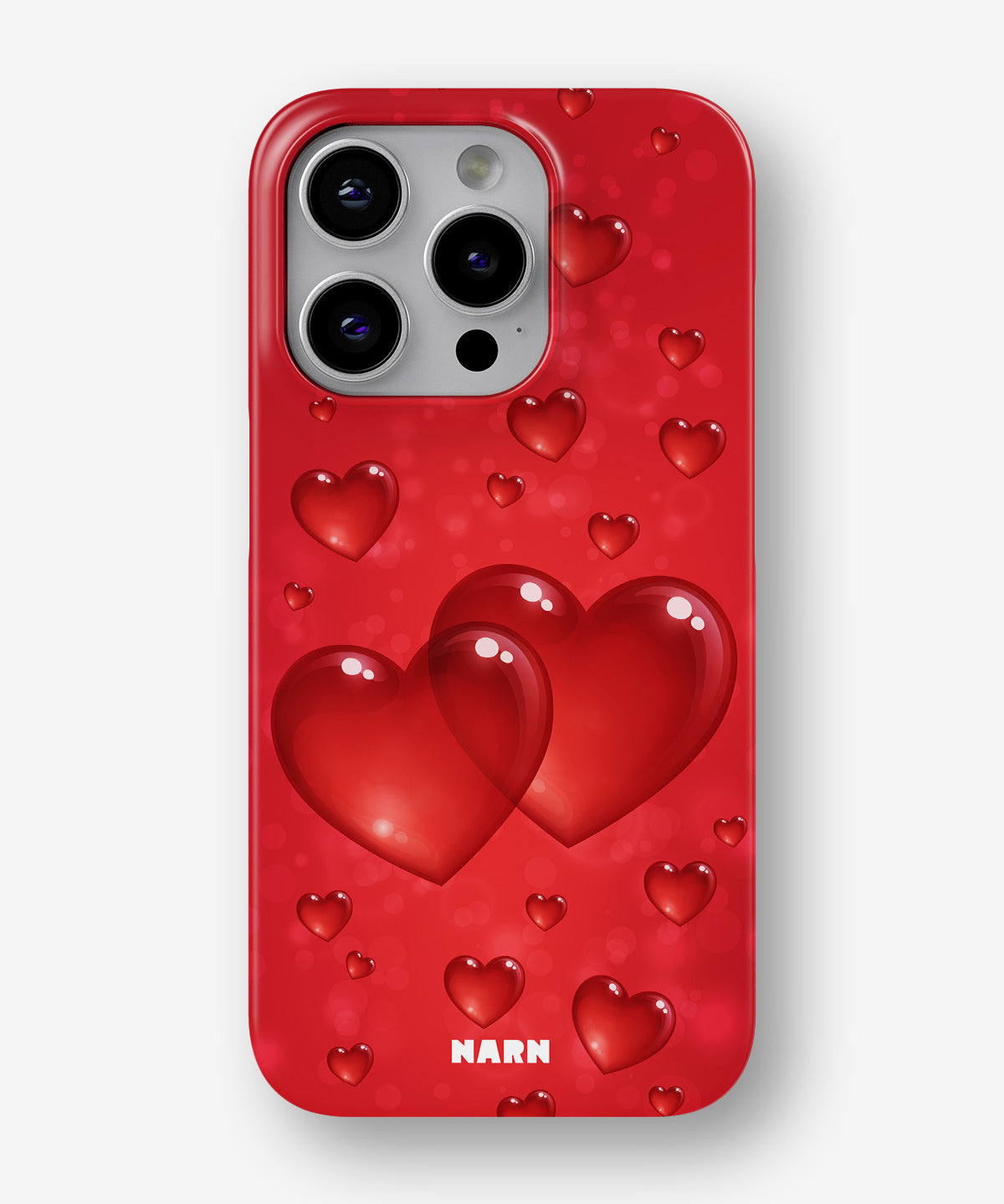 iPhone 13 Pro Max Slim Case - Red Romance - View 1