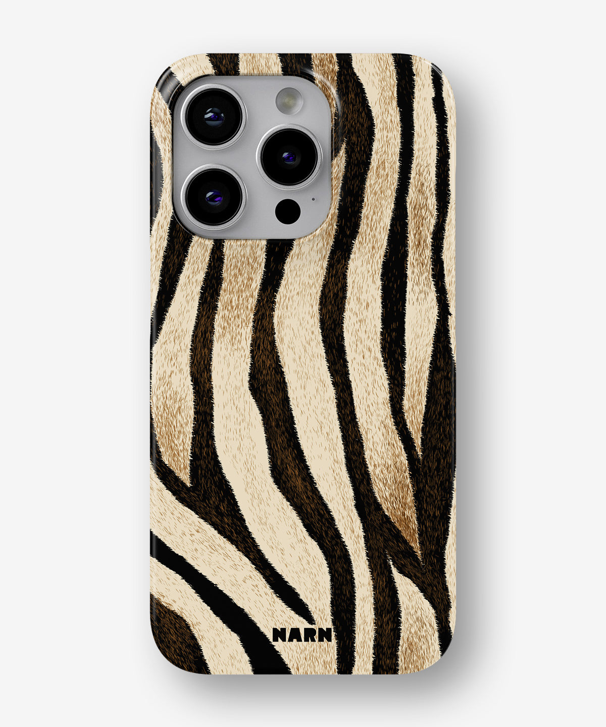 iPhone 13 Pro Max Slim Case - Wild Zebra - View 1