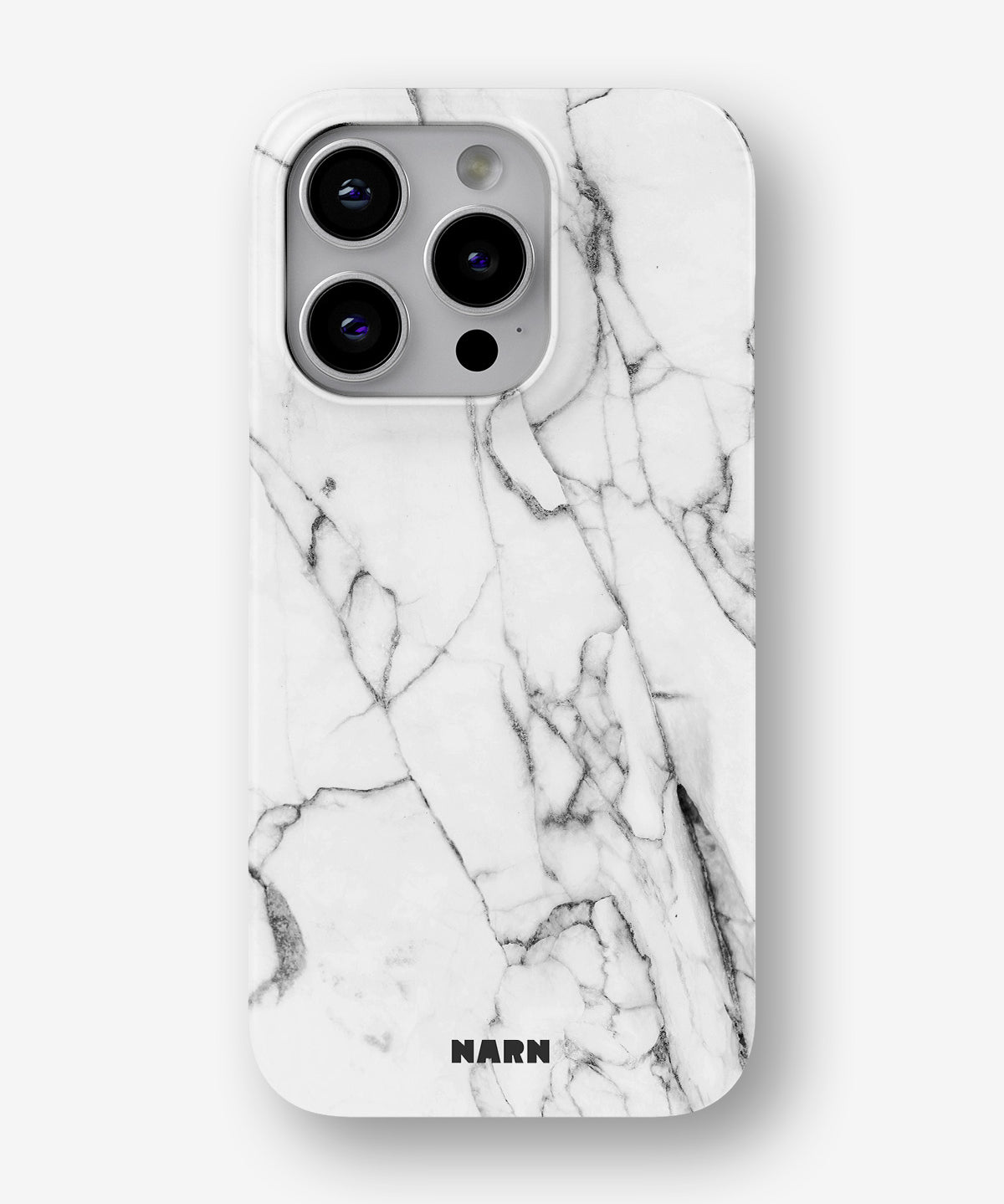 iPhone 13 Pro Max Slim Case - Milky Marble - View 1