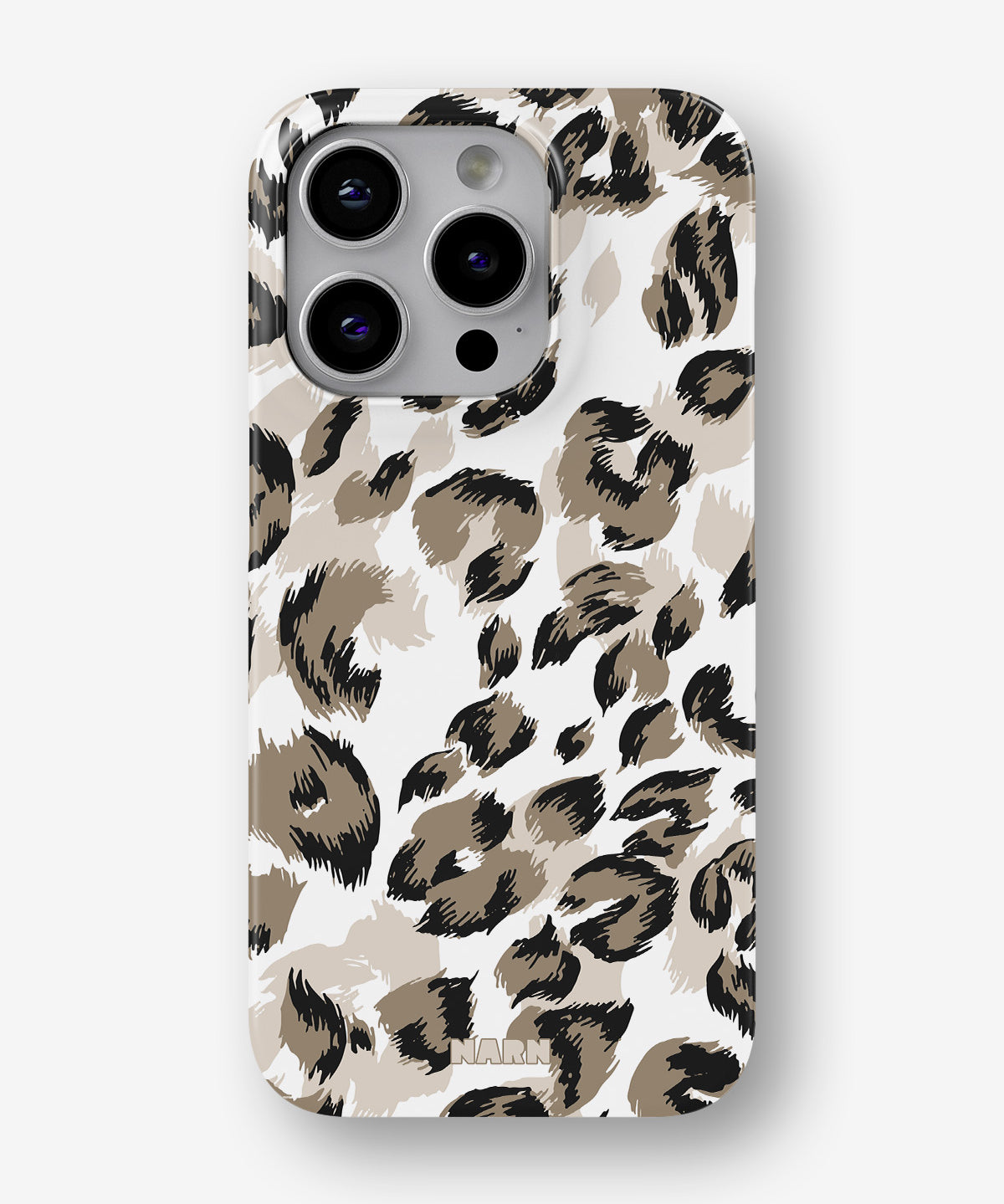 iPhone 13 Pro Max Slim Case - Snow Leopard - View 1