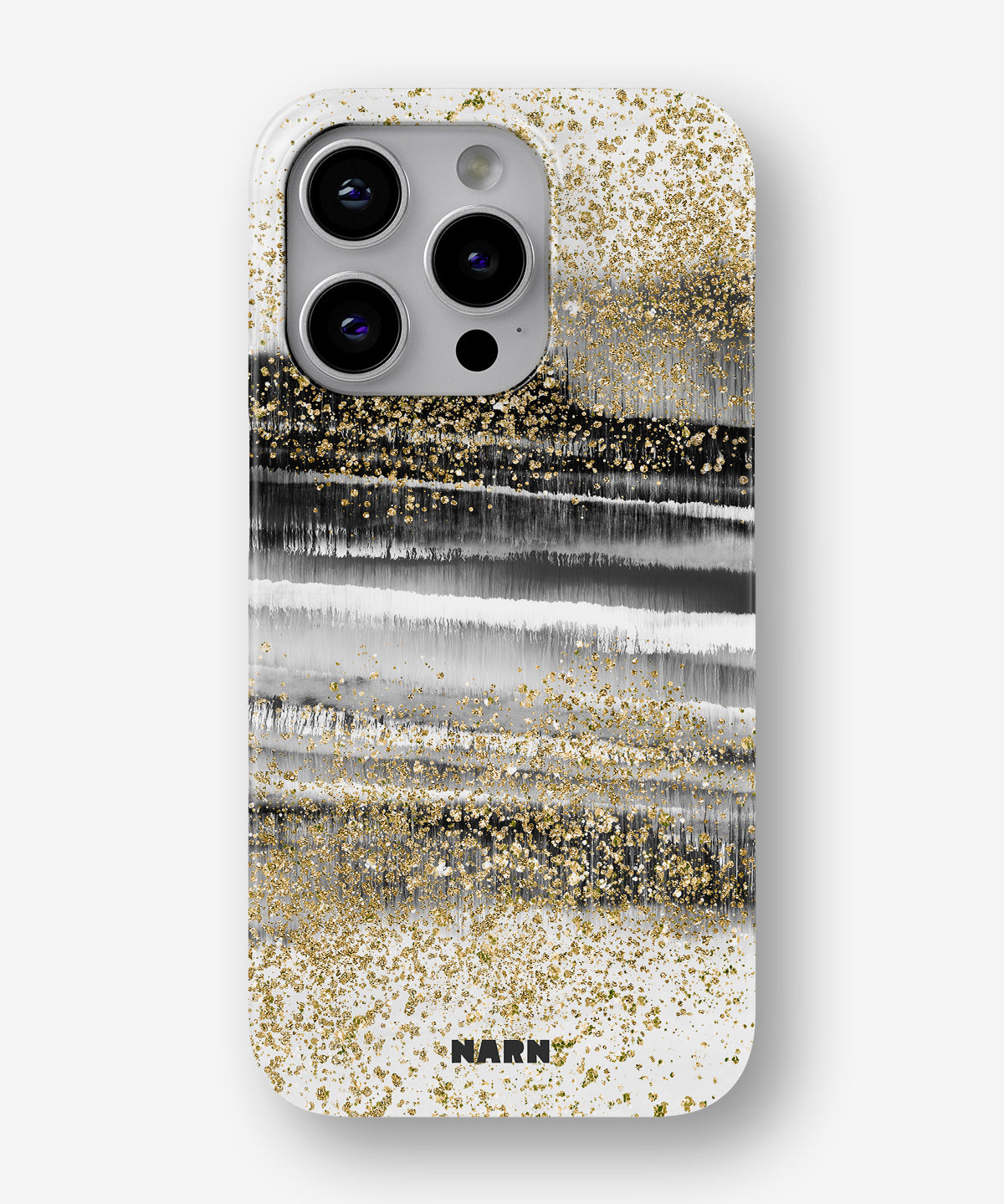 iPhone 13 Pro Max Slim Case - Sparkly Tie Dye - View 1