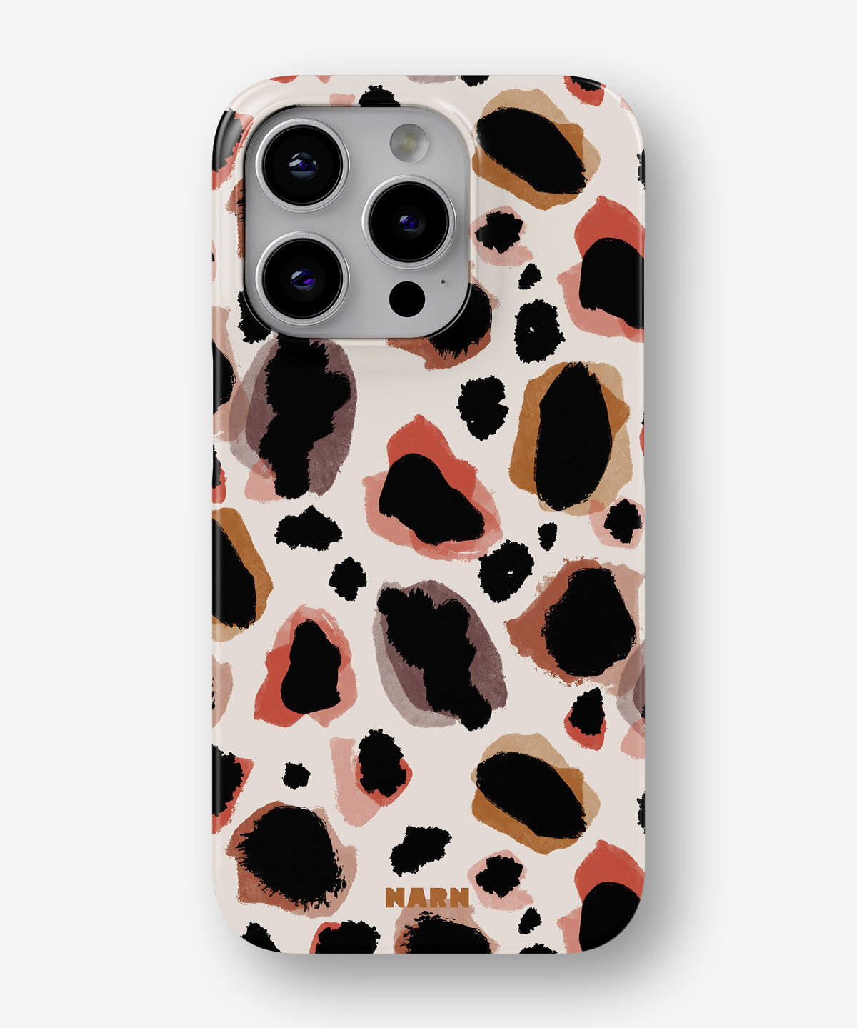 iPhone 13 Pro Max Slim Case - Artsy Leopard - View 1
