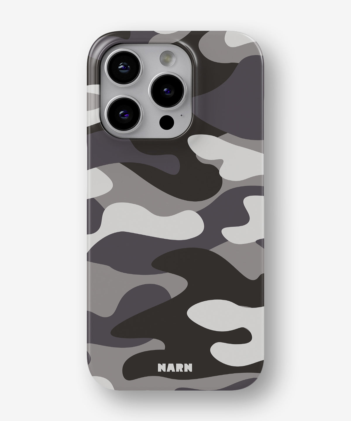 iPhone 13 Pro Max Slim Case - Grey Camo - View 1