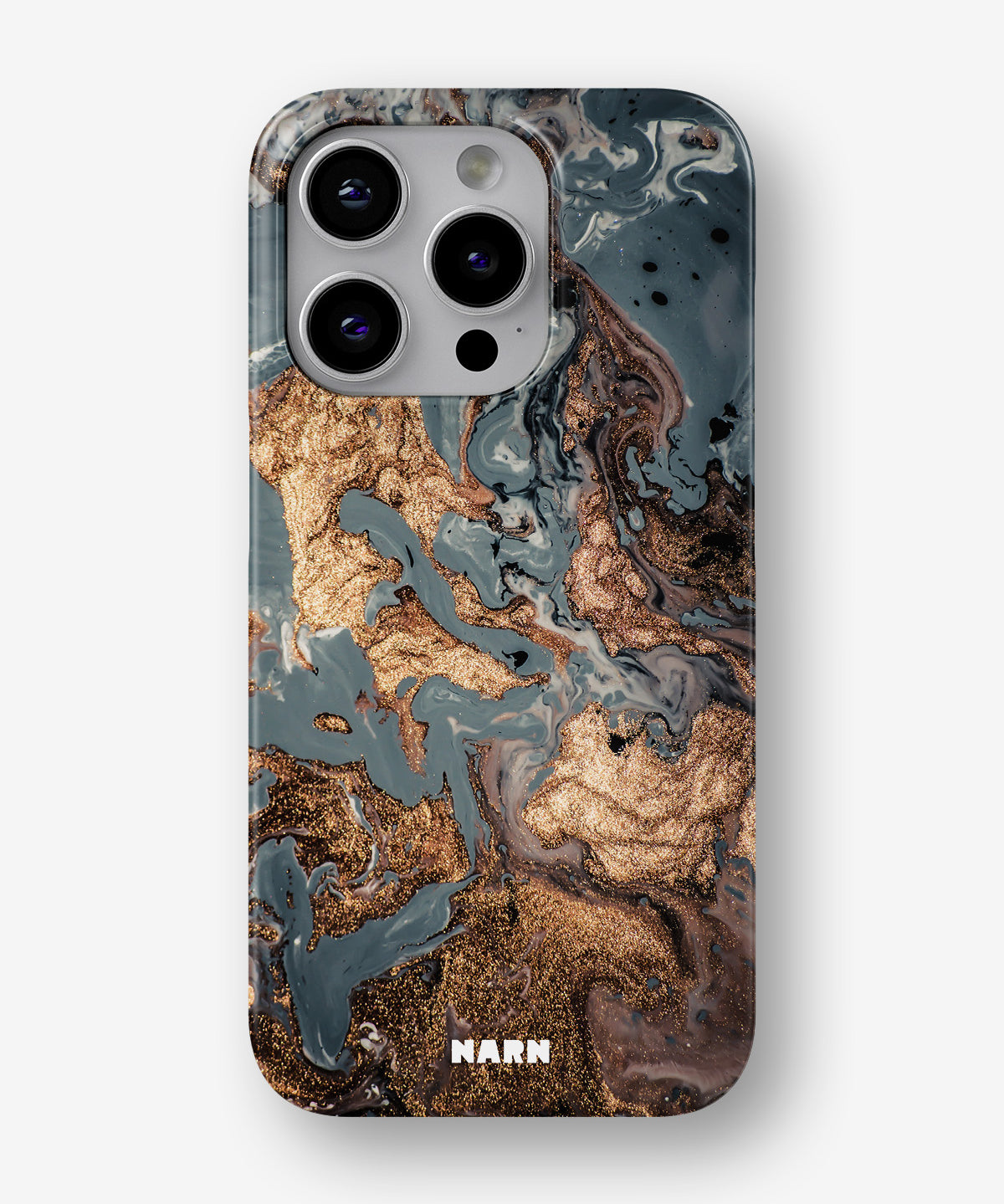 iPhone 13 Pro Max Slim Case - Molten Gold - View 1