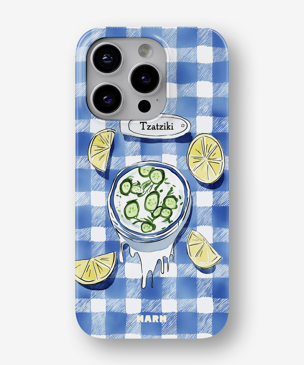 iPhone 13 Pro Max Slim Case - Tzatziki Time - View 1