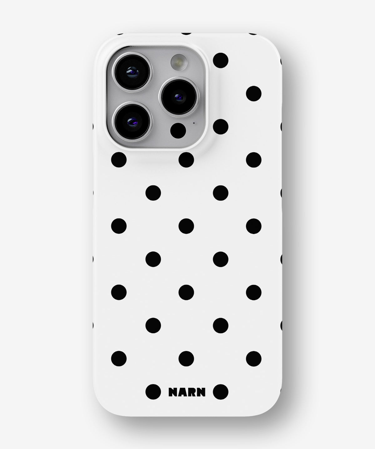 iPhone 13 Pro Max Slim Case - Mono Dots - View 1