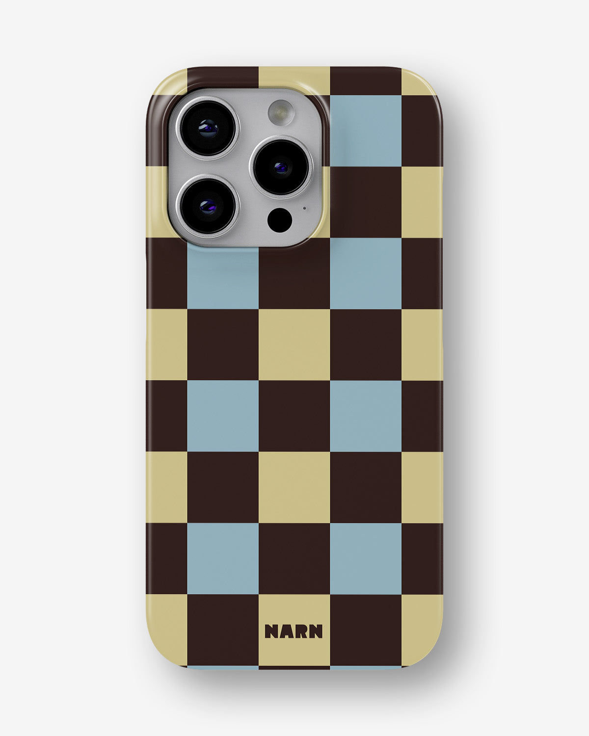 iPhone 13 Pro Max Slim Case - Butter Check - View 1