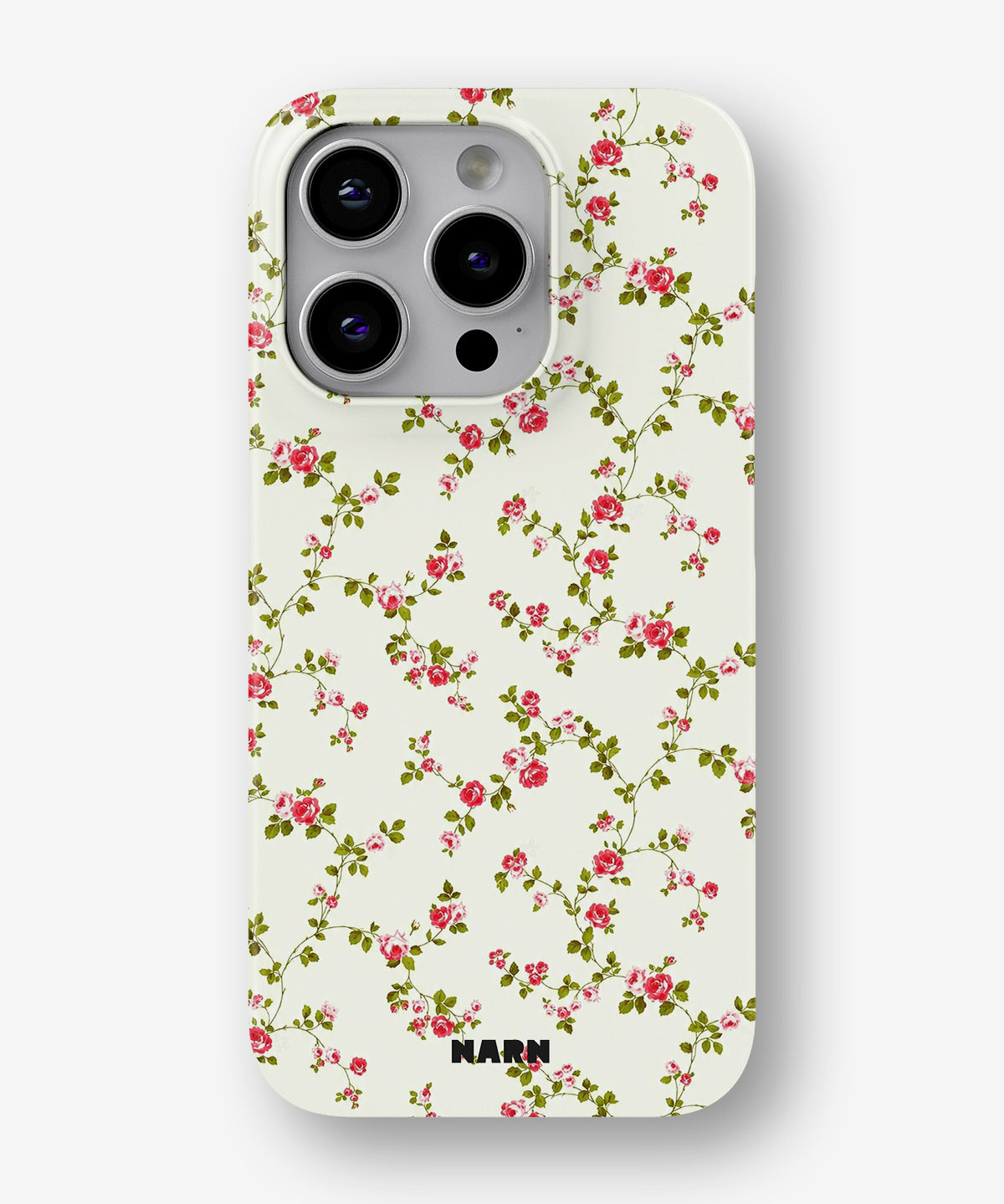 iPhone 13 Pro Max Slim Case - Vintage Rose - View 1