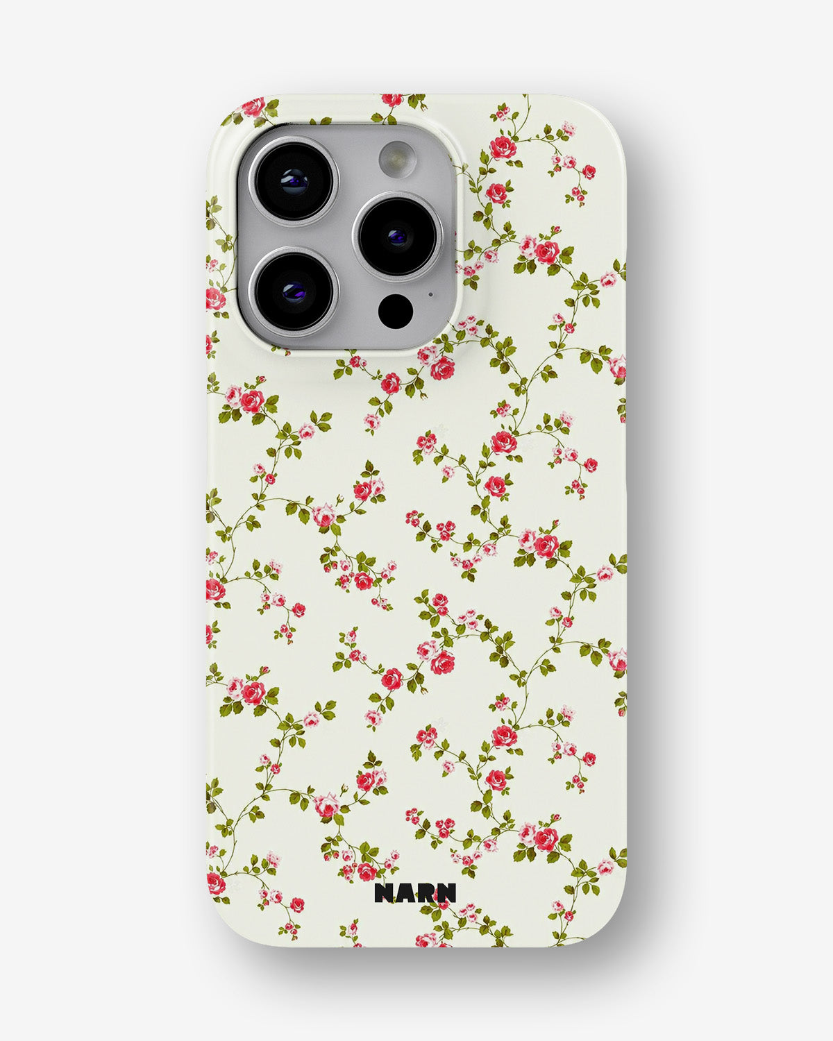 iPhone 13 Pro Max Slim Case - Vintage Rose - View 1