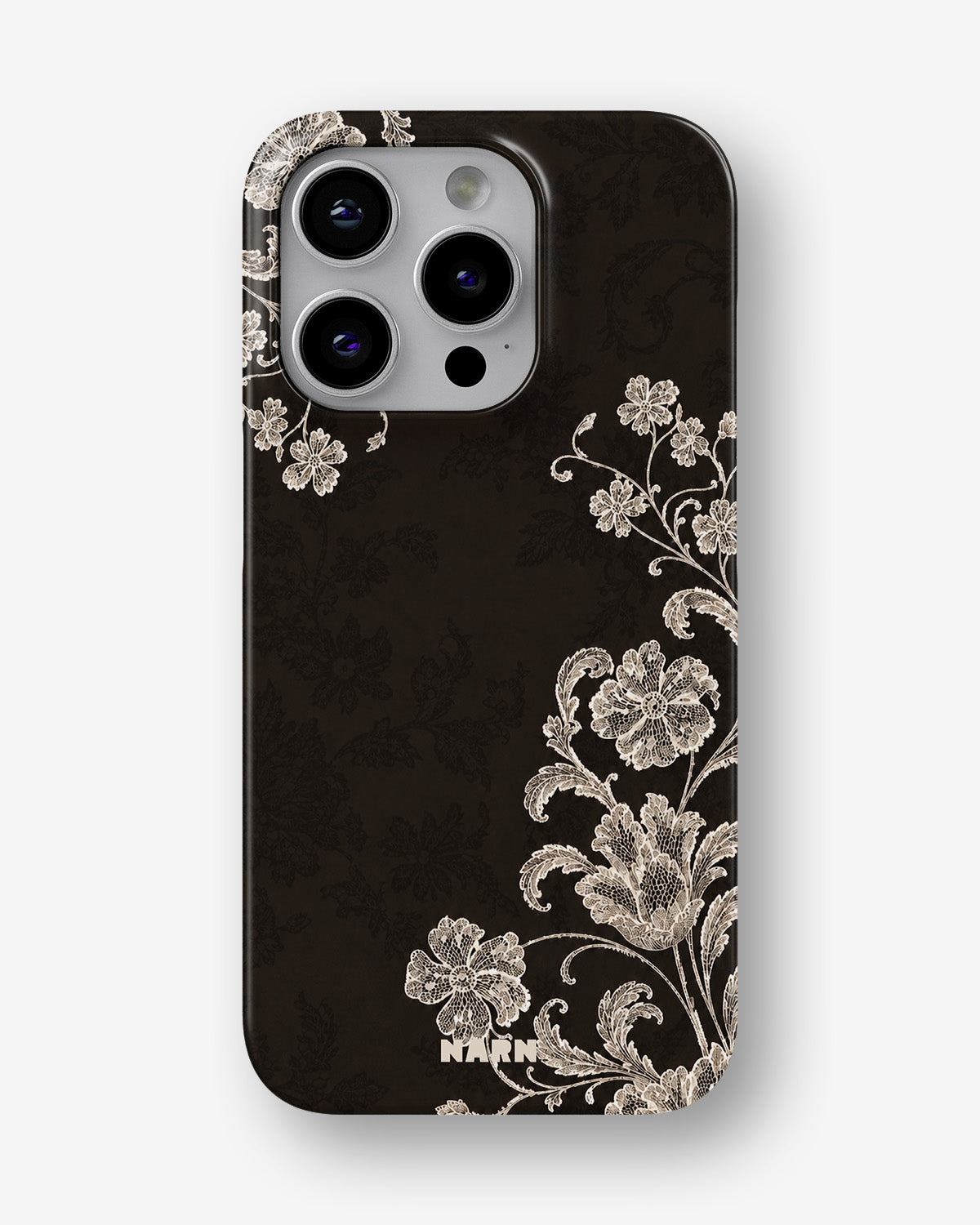 iPhone 13 Pro Max Slim Case - Ivory Bloom - View 1