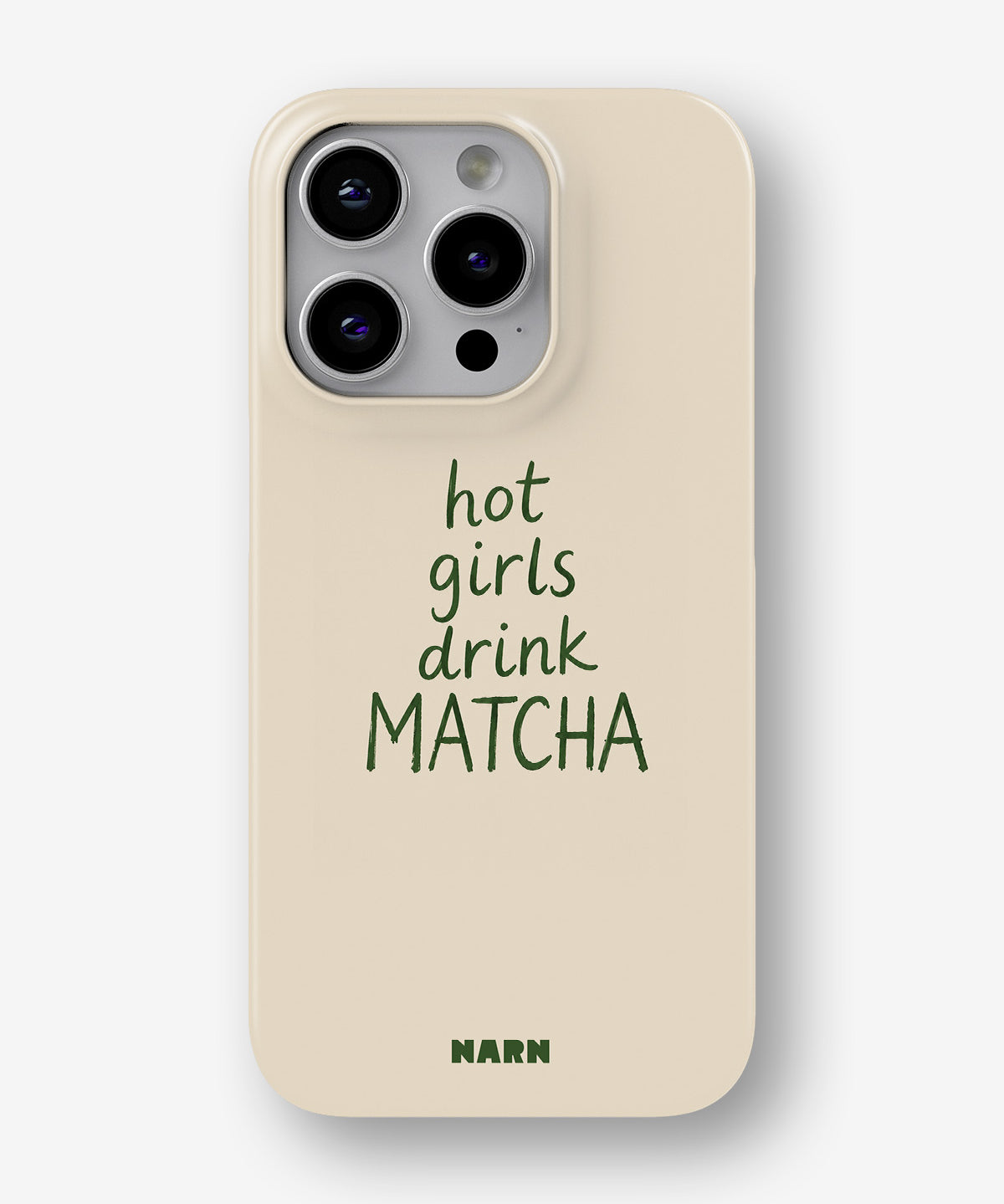 iPhone 13 Pro Max Slim Case - Drink Matcha - View 1