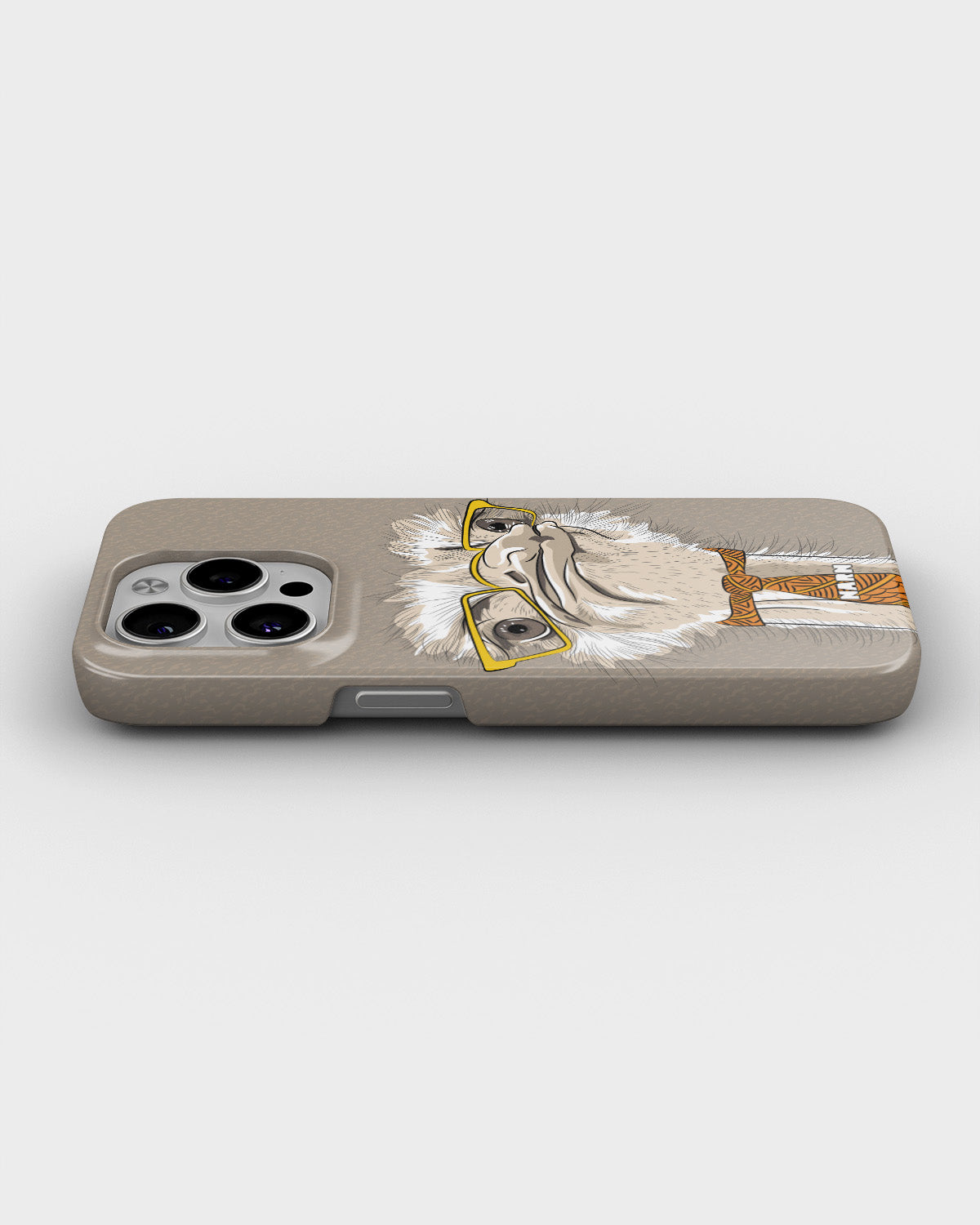 iPhone 13 Pro Max Slim Case - Hipster Ostrich - View 3