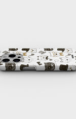 iPhone 13 Pro Max Slim Case - Cartoon Cats - View 3