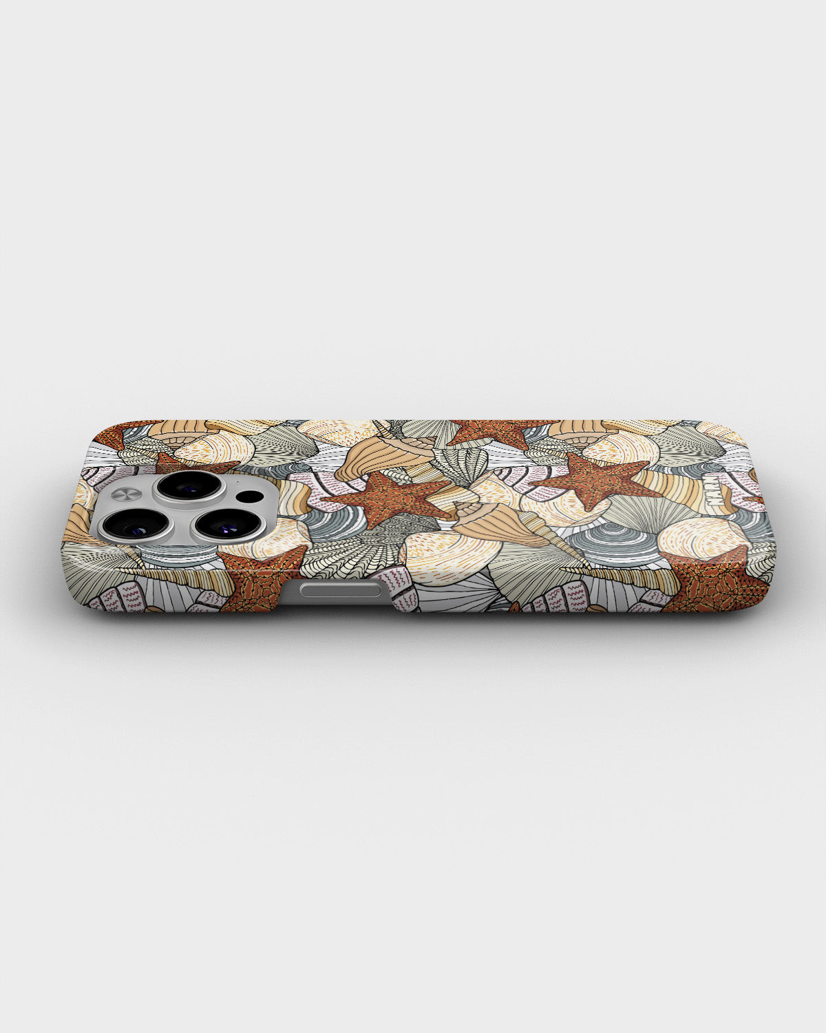 iPhone 13 Pro Max Slim Case - Sea Shells - View 3