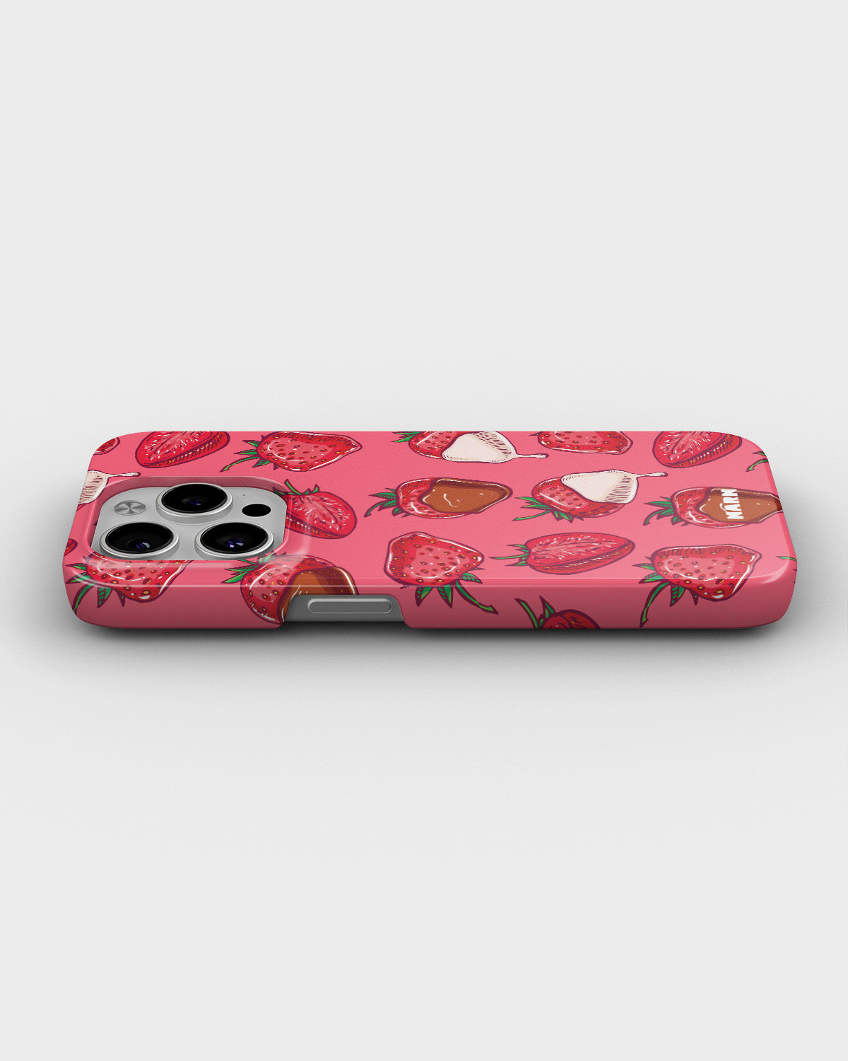 iPhone 13 Pro Max Slim Case - Strawberry Chocolate - View 3
