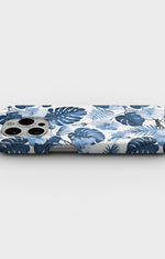 iPhone 13 Pro Max Slim Case - Blue Tropics - View 3