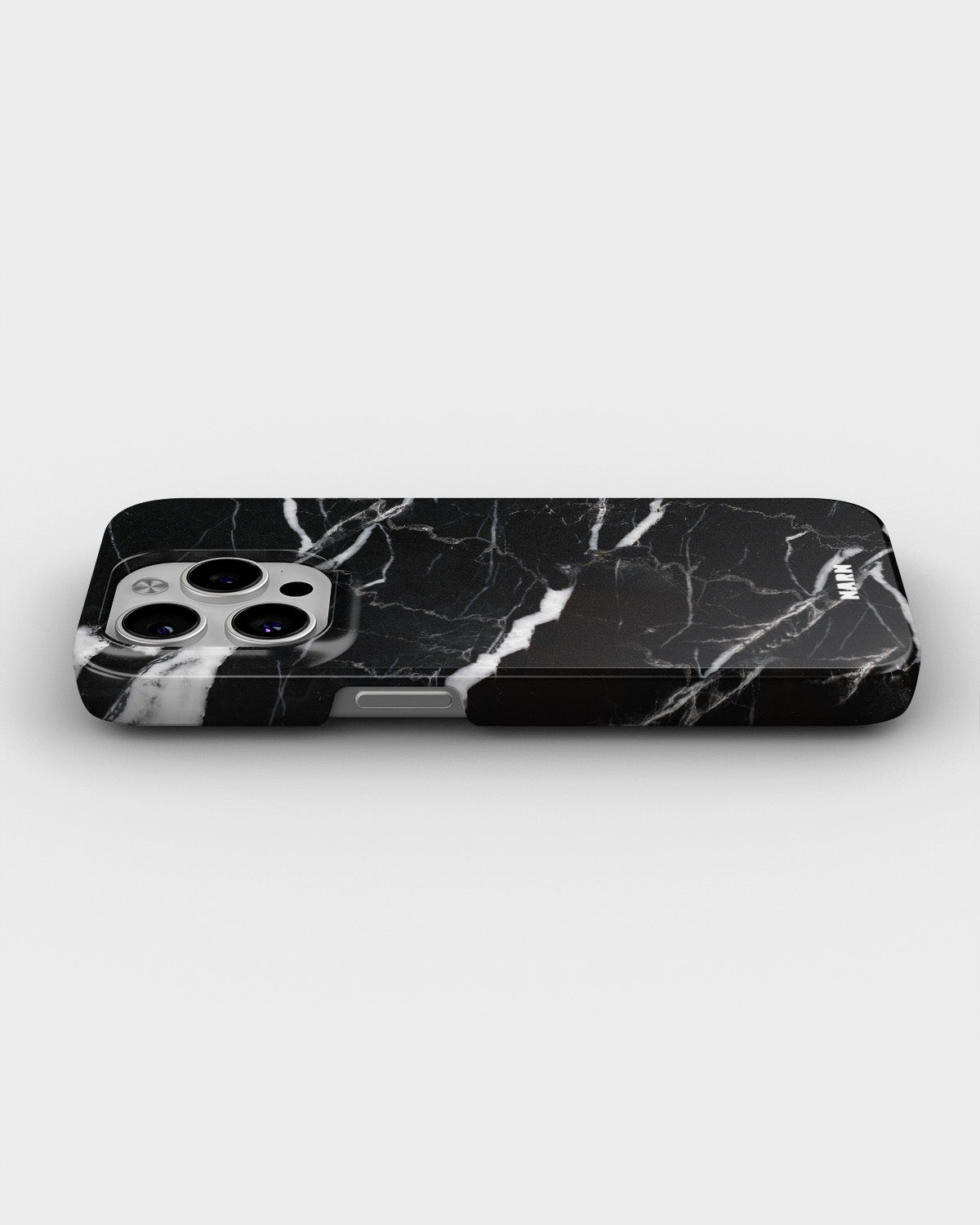 iPhone 13 Pro Max Slim Case - Black Marble - View 3