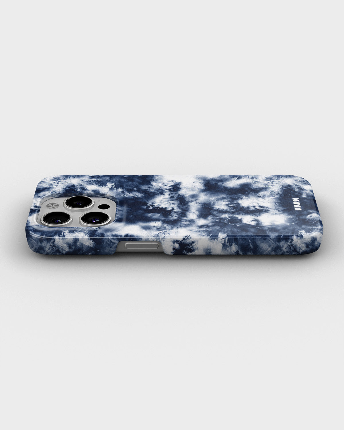 iPhone 13 Pro Max Slim Case - Tie Dye Blue - View 3