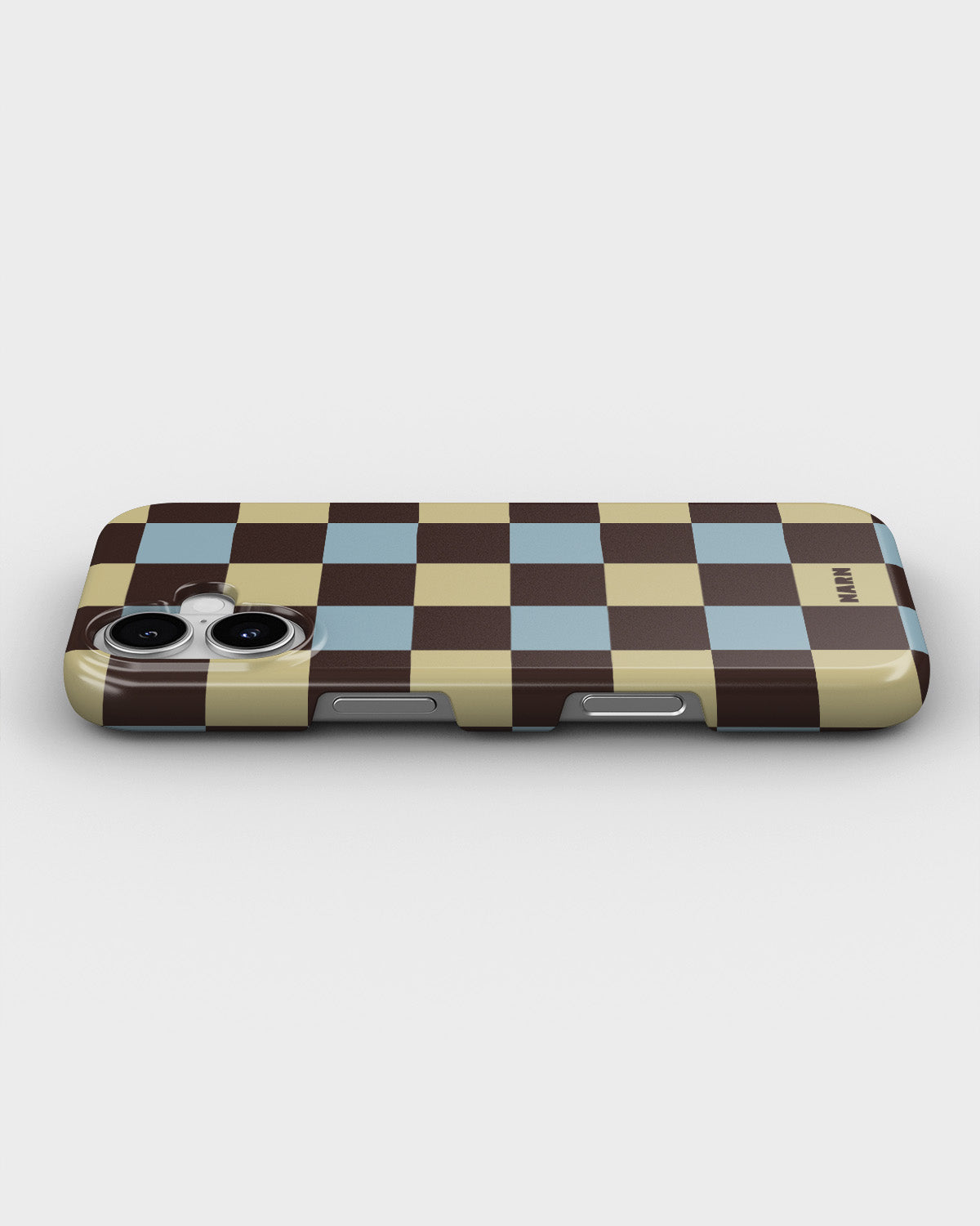 iPhone 16 Slim Case - Butter Check - View 3