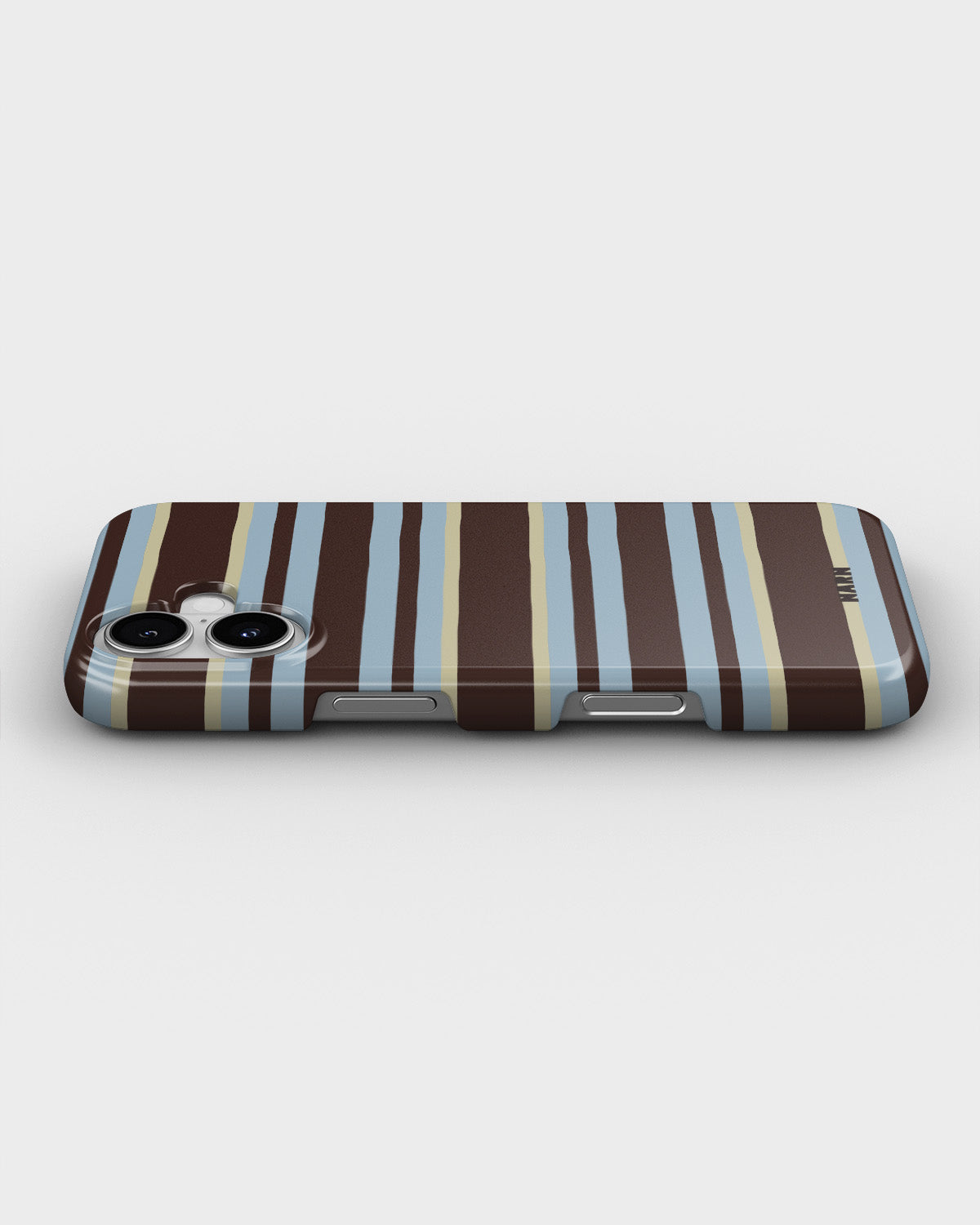 iPhone 16 Slim Case - Latte Lines - View 3