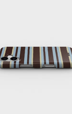 iPhone 16 Slim Case - Latte Lines - View 3