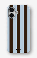 iPhone 16 Plus Slim Case - Bistro Stripes - View 1