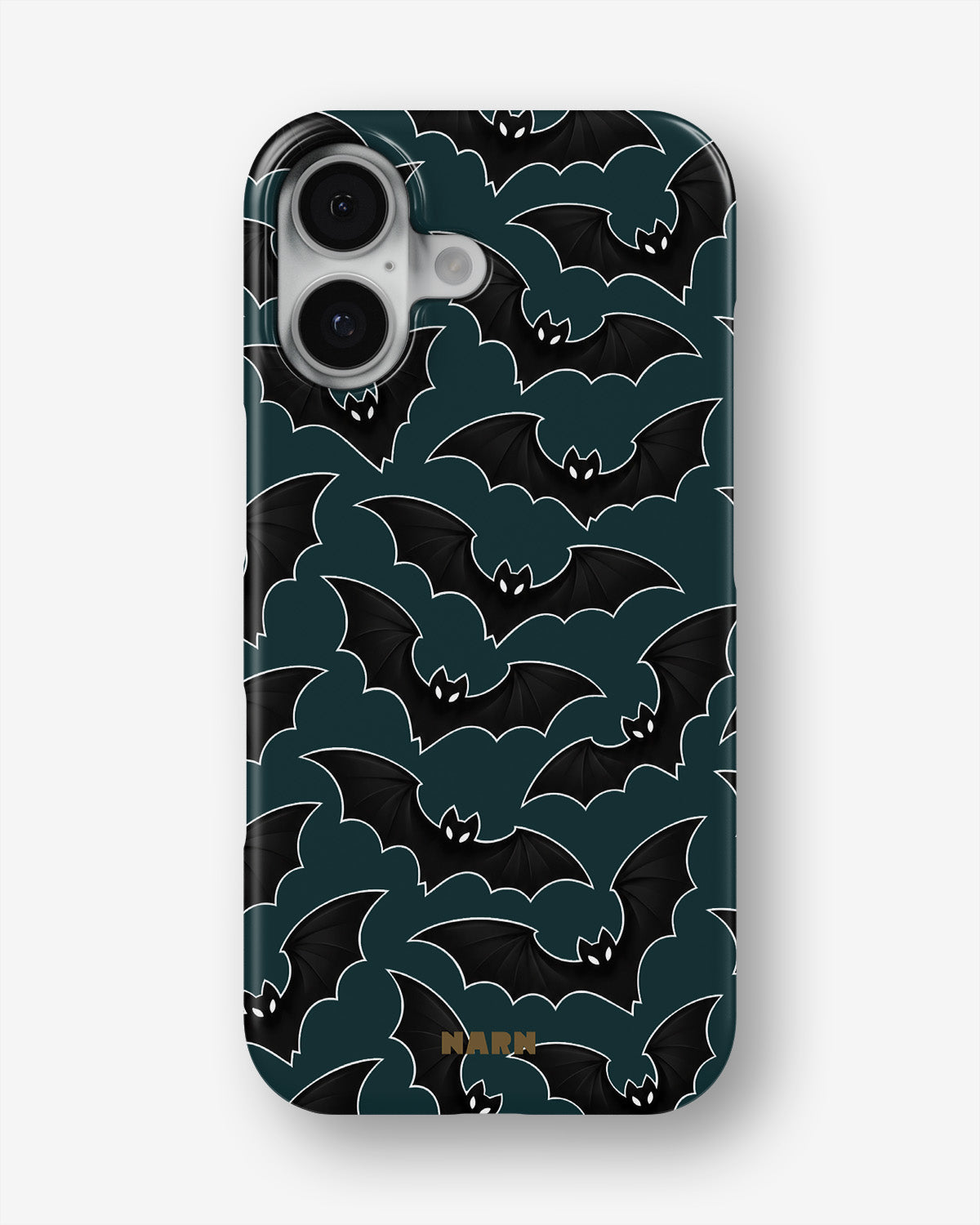 iPhone 16 Plus Slim Case - Midnight Bats - View 1