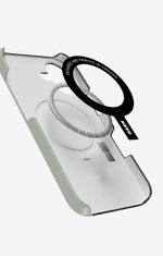 iPhone 16 Plus Slim Case - Sage Stripes - View 2