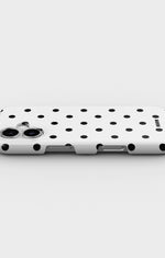 iPhone 16 Plus Slim Case - Mono Dots - View 3