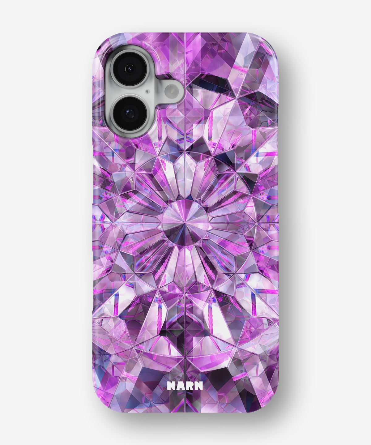 iPhone 17 Slim Case - Lavender Crystals - View 1