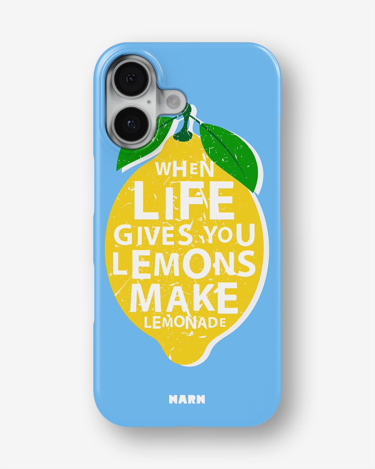 iPhone 17 Slim Case - Lemon Quote - View 1