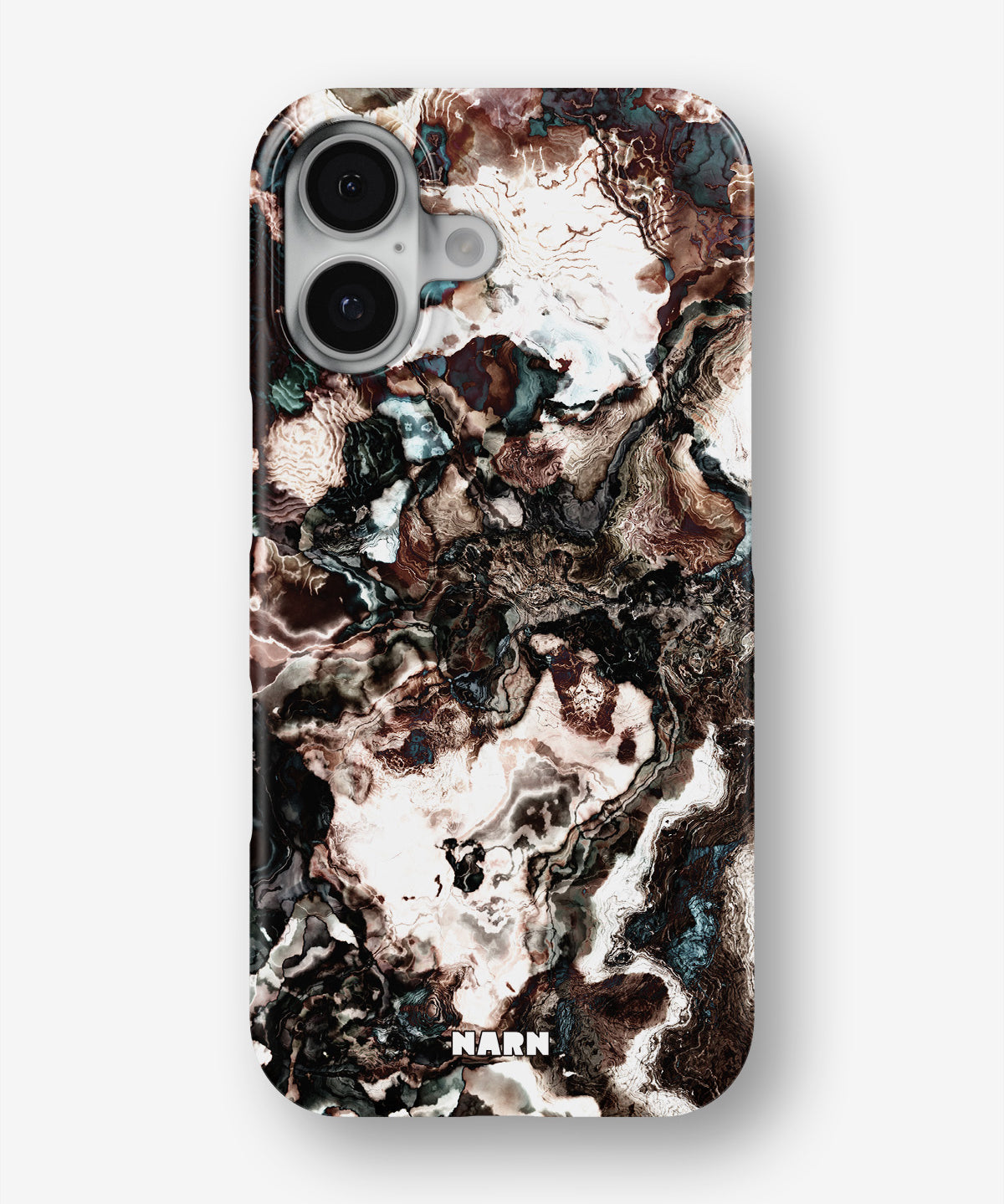 iPhone 17 Slim Case - Marble Brown - View 1